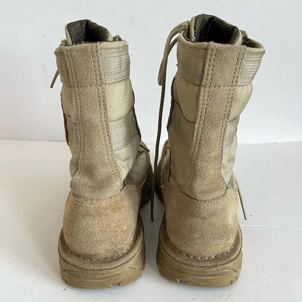 Danner Army Steel Toe RIVOT TFX 8” Tan GTX Lace-Up Military Combat Boots size 6